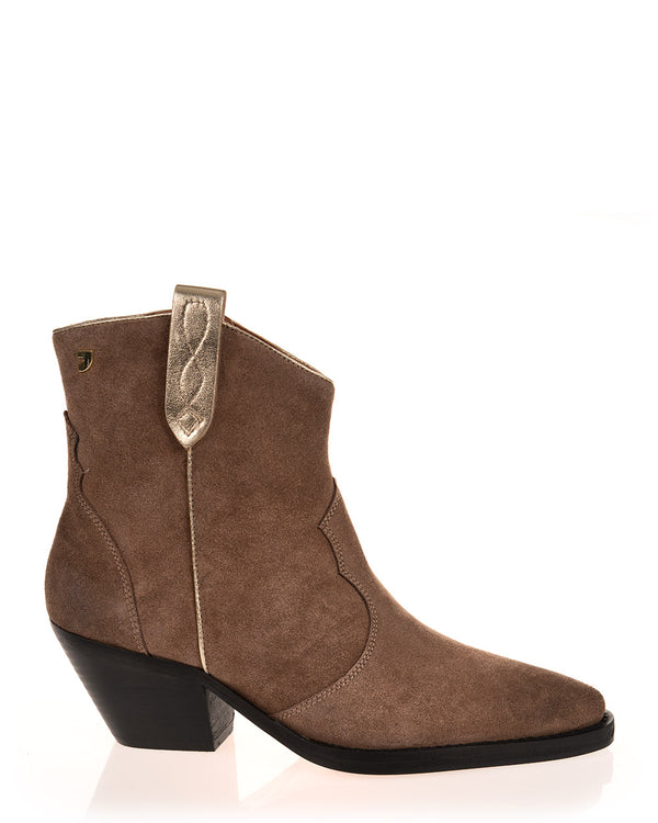 Gioseppo 70783 Airth Taupe Suede Ankle Boot