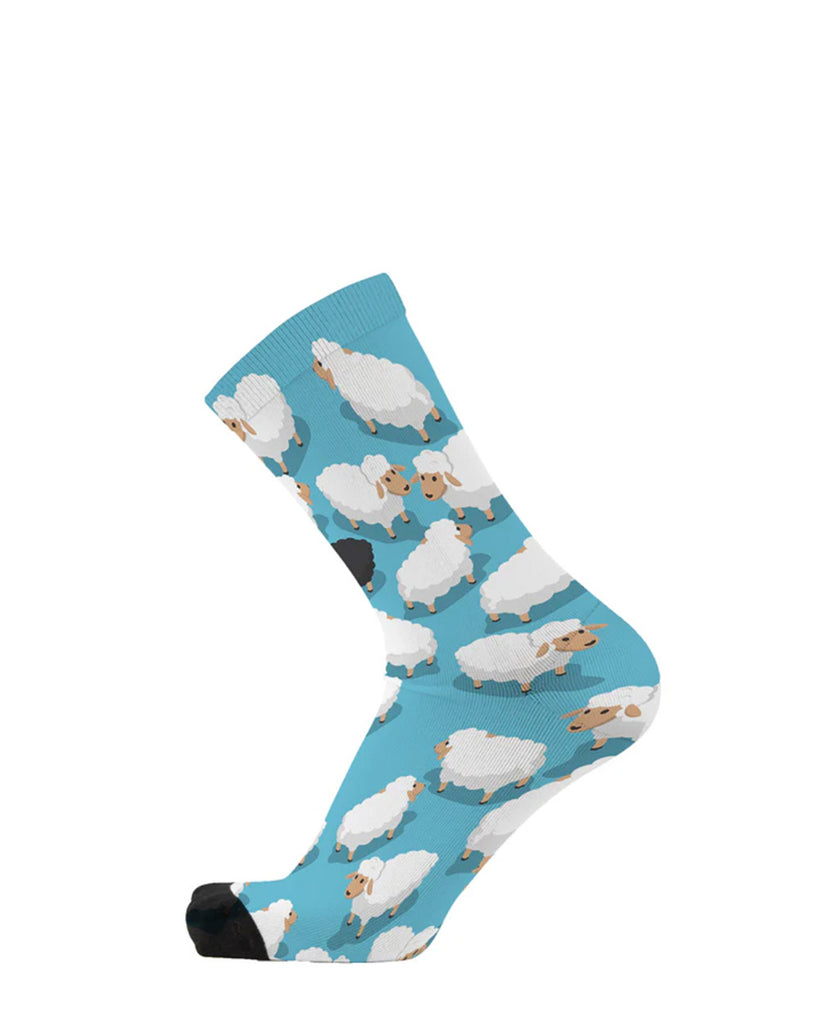 Red Fox Counting Sheep Bamboo Socks