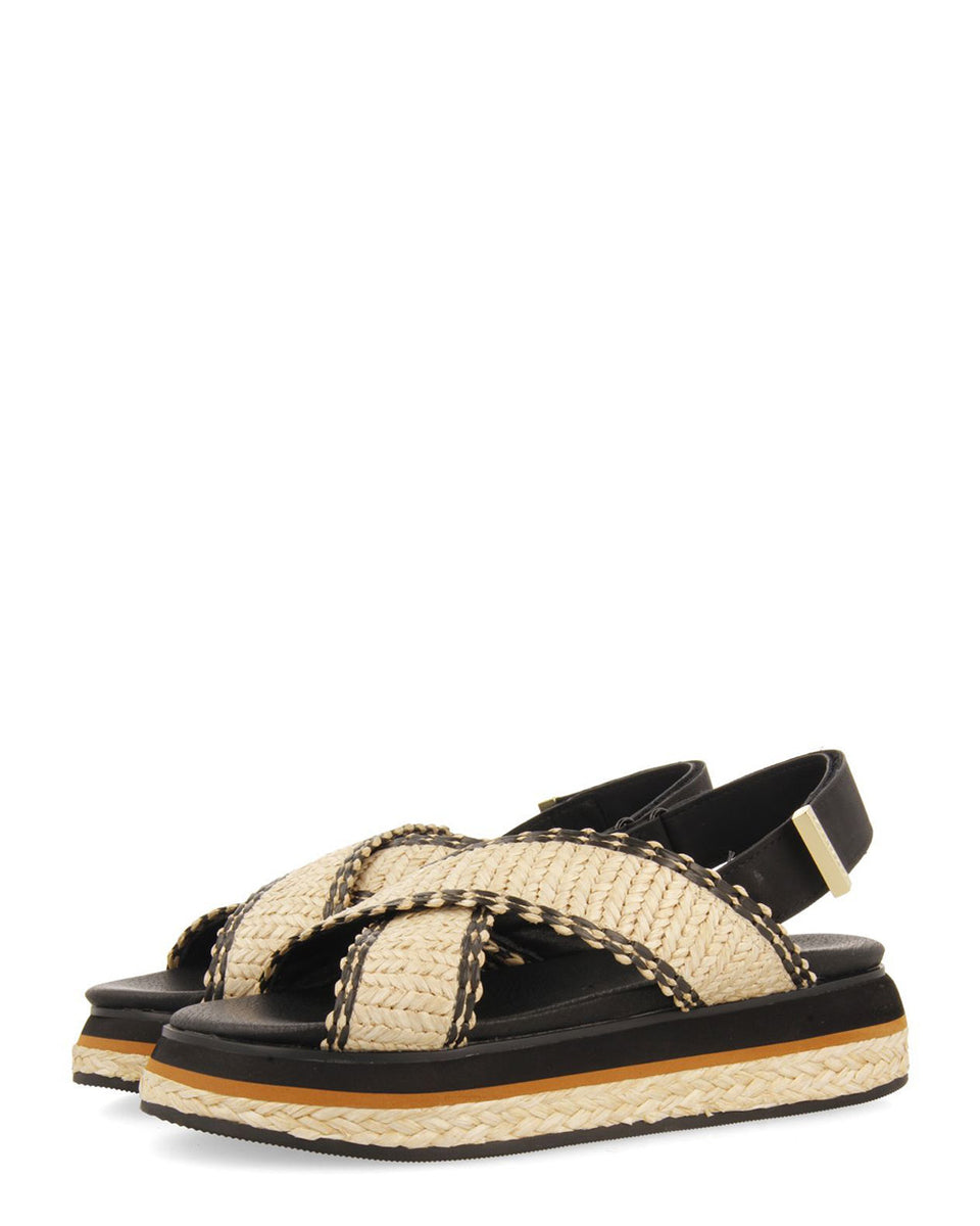 Gioseppo 71052 Odrie Black Low Wedge Sandal – Mavis Mick Women