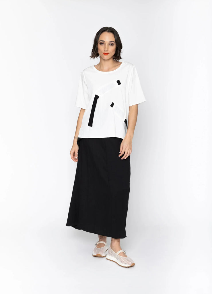 Blacklist Dallas Top White
