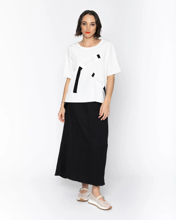 Blacklist Dallas Top White