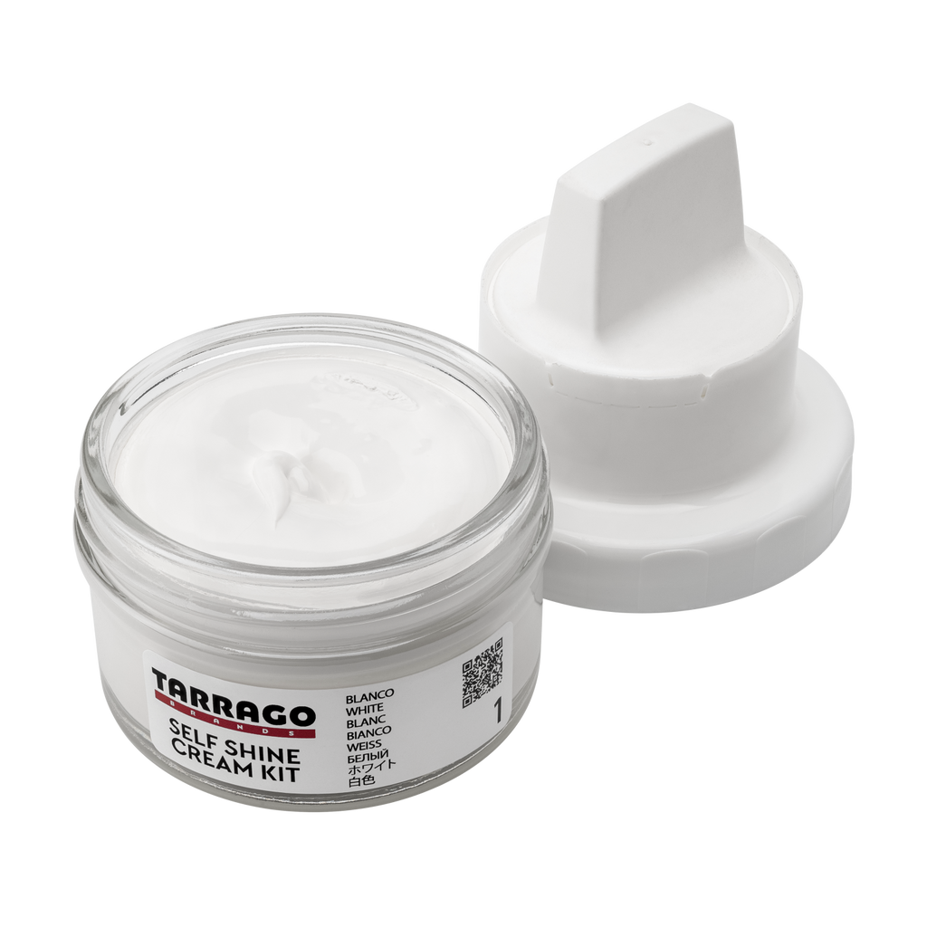 Tarrago Self Shine Shoe Cream White Mavis Mick Women Fashion Shoes