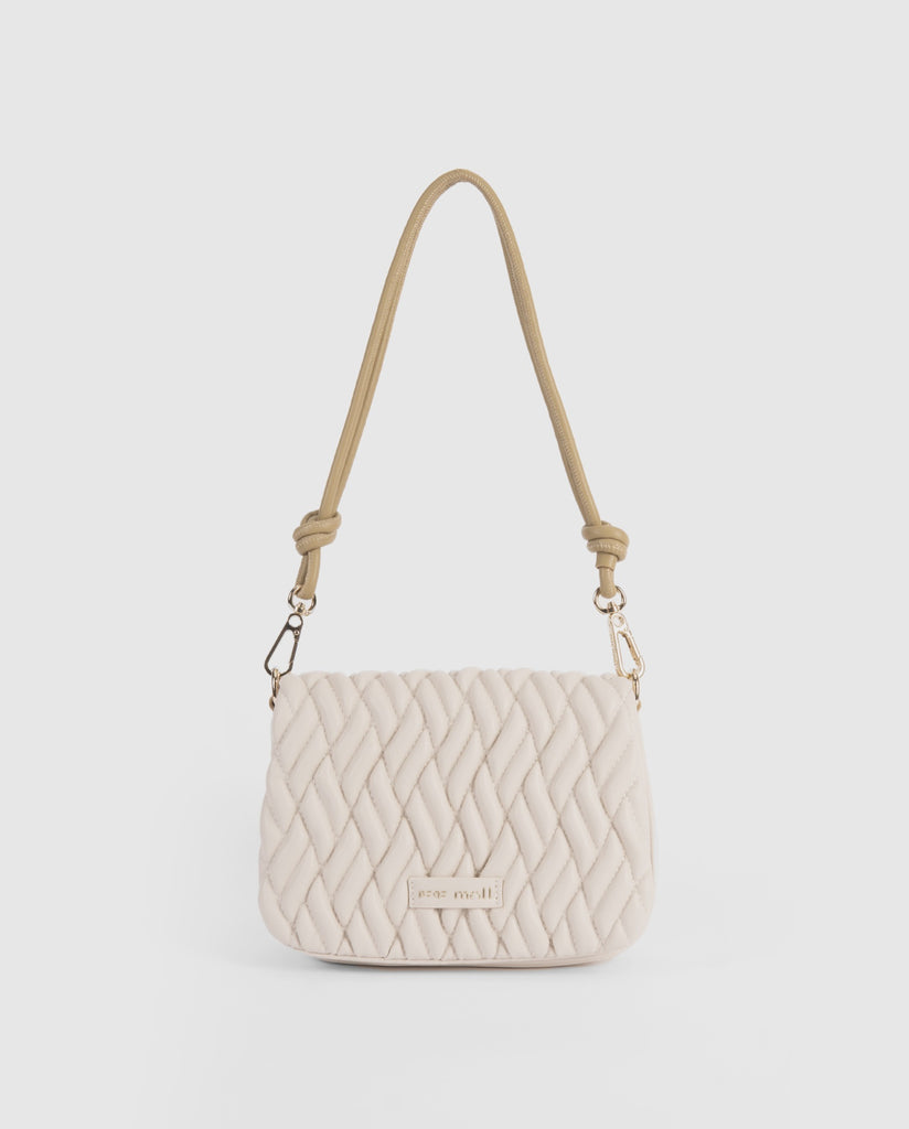 Pepe Moll Grace Off White/Sand Vegan Handbag