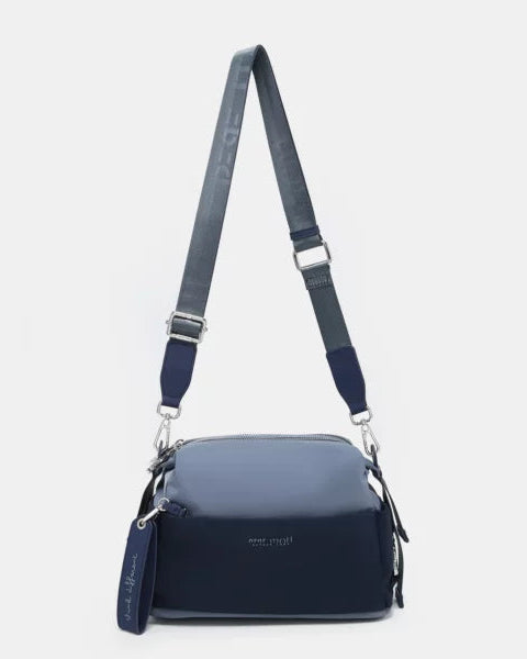 Pepe Moll Veronica Tri Grey Vegan Crossbody/ Shoulder Bag
