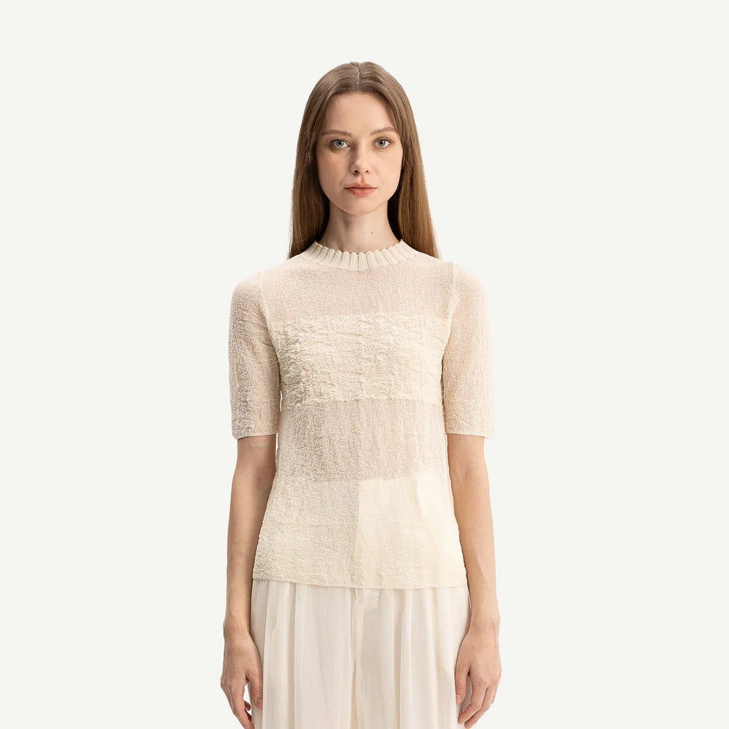 Bone & Arrow Malik Top Cream