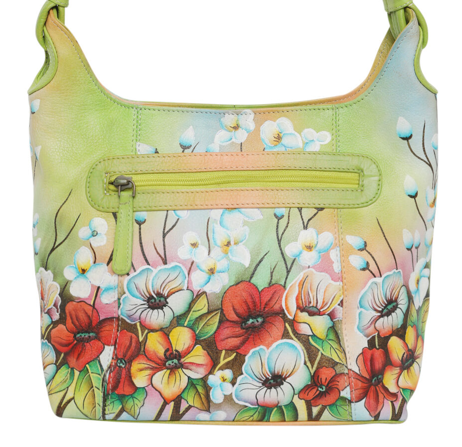 Modapelle 3152 Floral Field Hand Painted Shoulder Bag