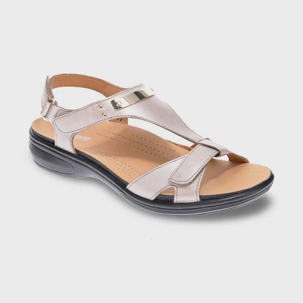 Revere Santa Monica Leather  Champagne
