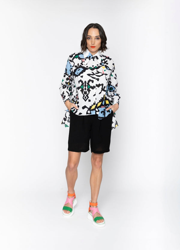 Blacklist Prato Shirt Pop Print
