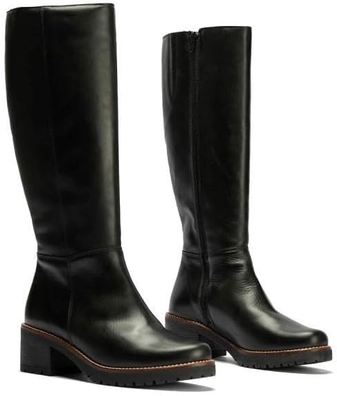 Pitillos 20224 Black Leather Long Boot