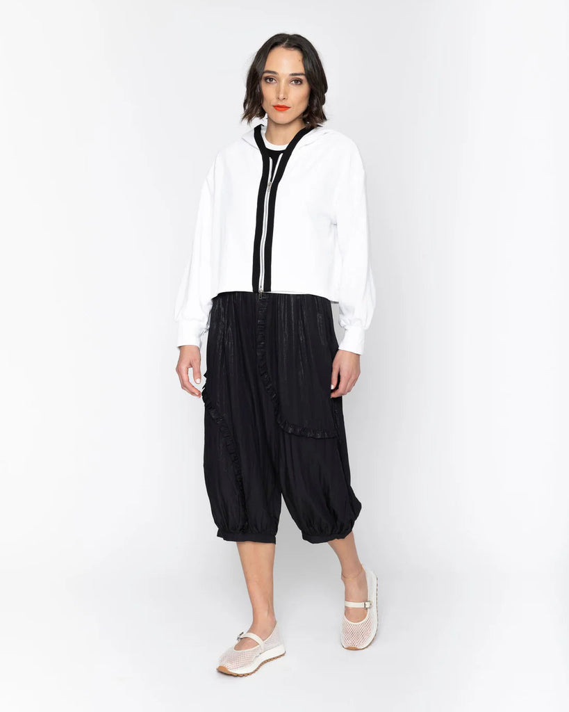 Blacklist Sierra Hoodie White/Black Trim