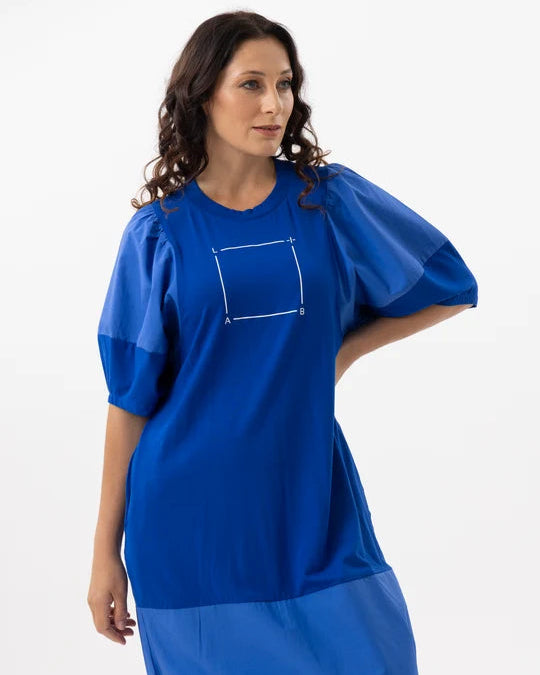 X.LAB The Dramatic Overcast Dress Colbat