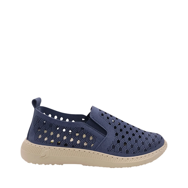 Plumaflex A03707 Navy Slip On Casual