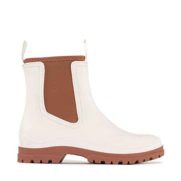Los Cabos Amelia Cream Ankle Boot
