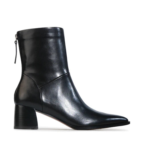 EOS Auroa Black Ankle Leather Boot