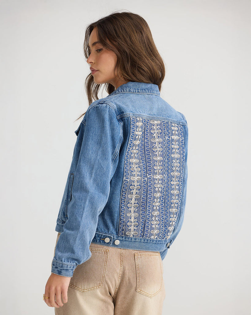 Talisman TA25024-1 Austin Jacket Mid Blue Wash