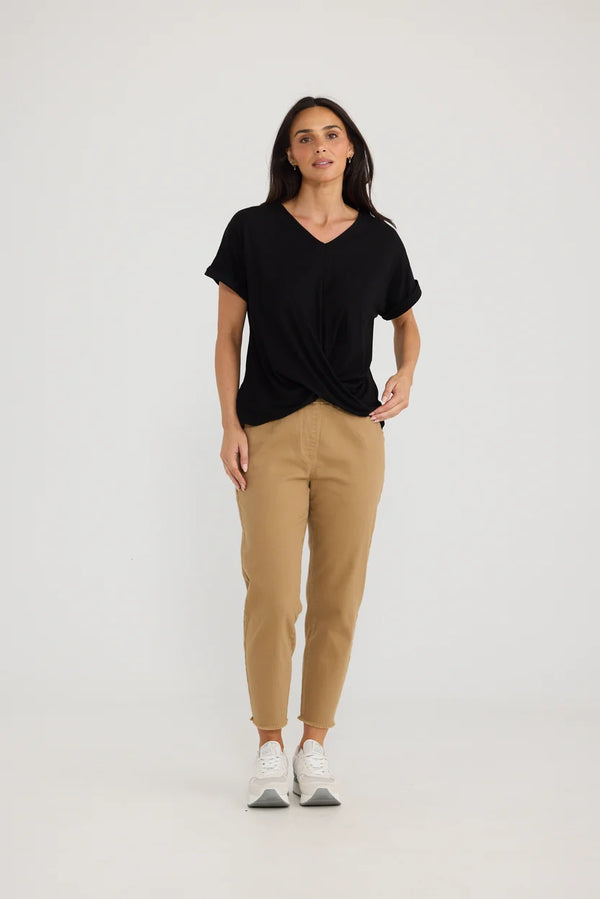 Brave & True Rapture Tee Black