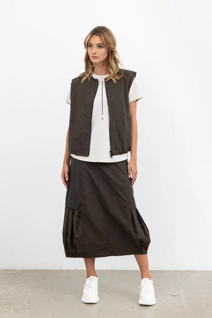 X.LAB Conscious Olive Skirt