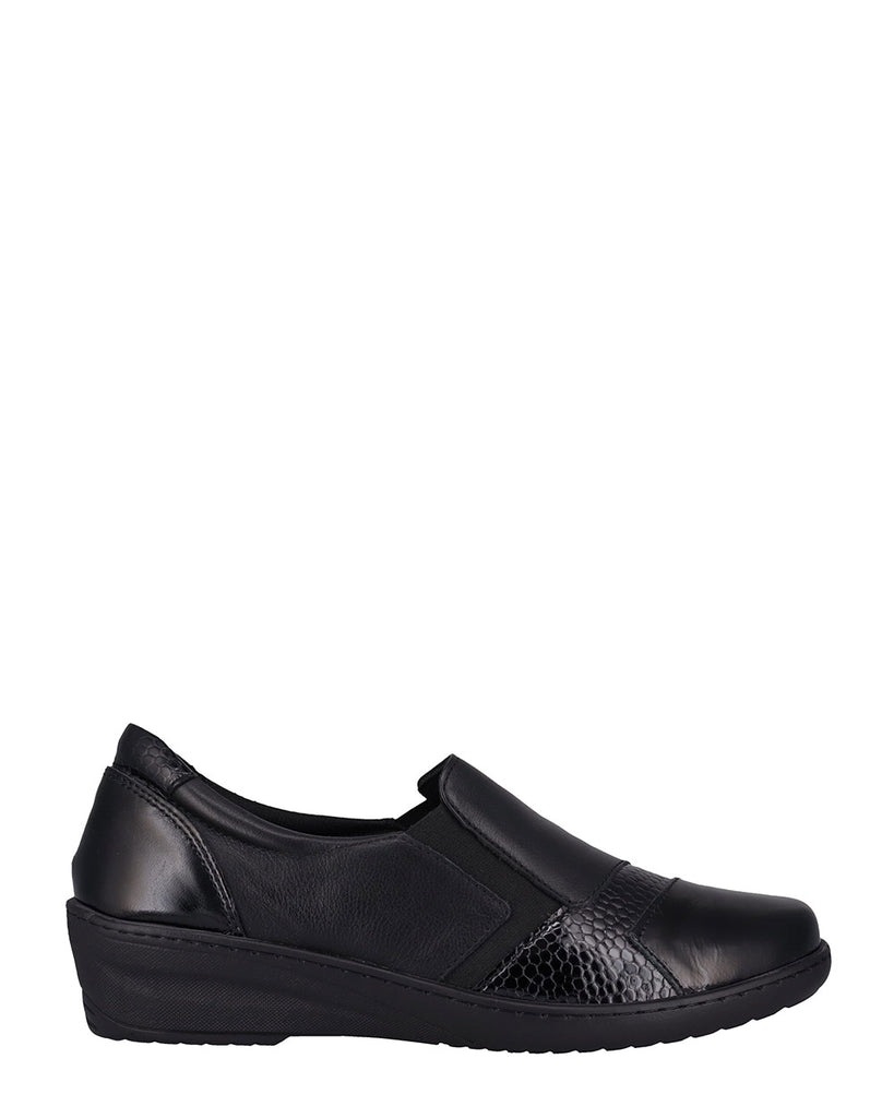 Cabello CP461 - 18 Black Patent Leather Shoe