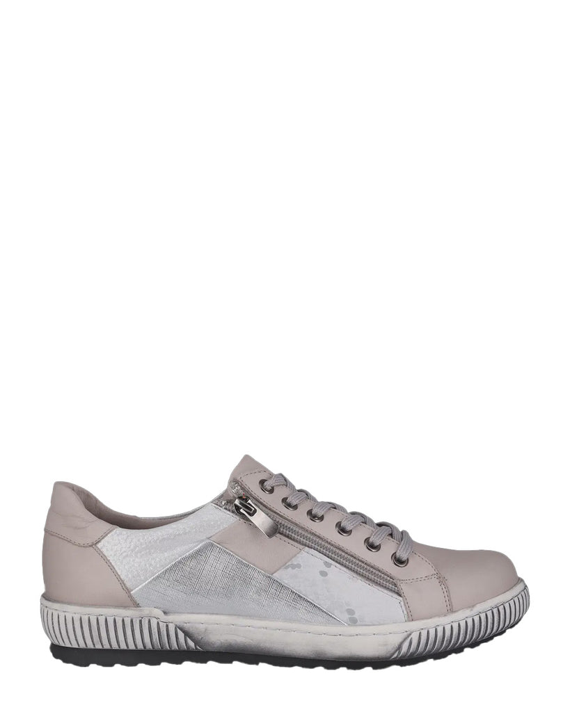 Cabello EG80 Taupe Leather Sneaker