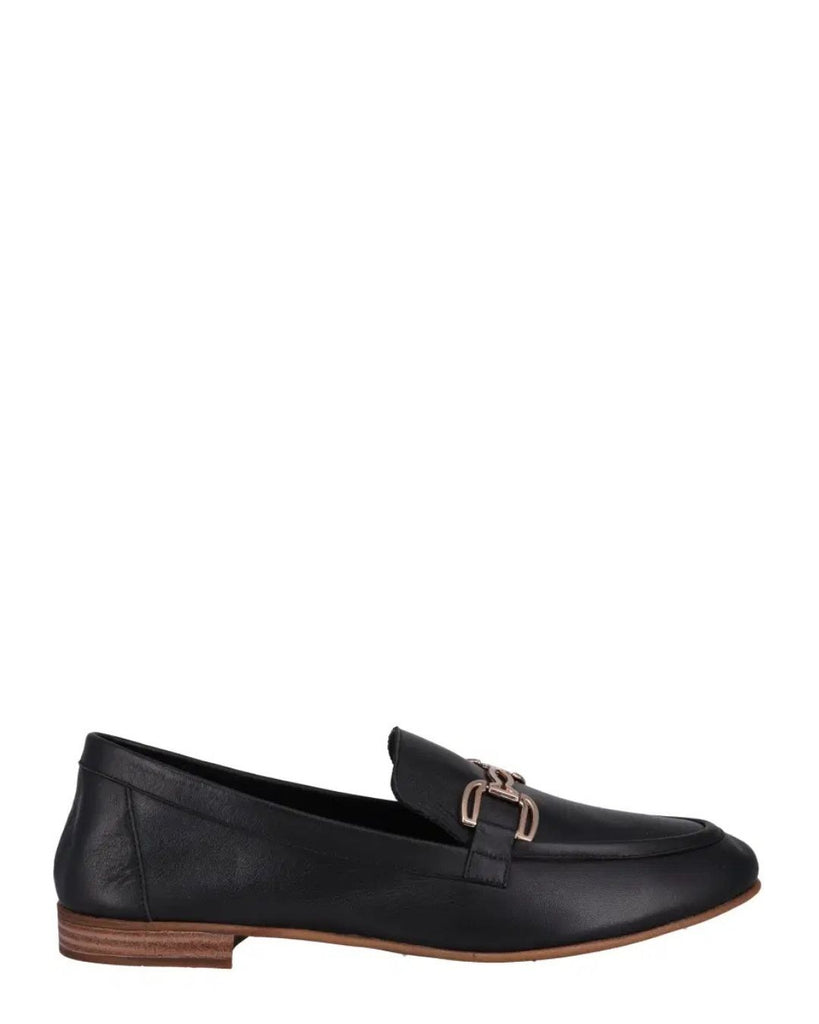 Cabello Gale Black Leather Loafer