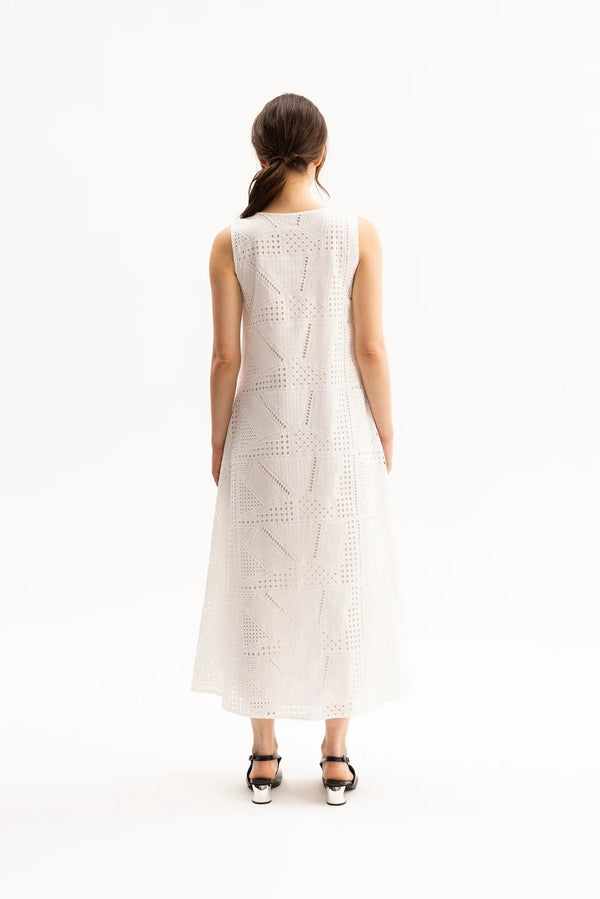 Blacklist Camryn Dress White