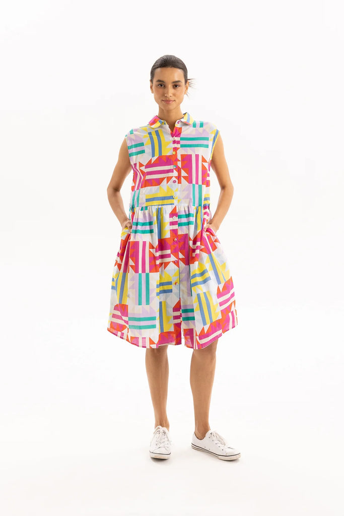 Two by Two Liora Dress Multi Colored