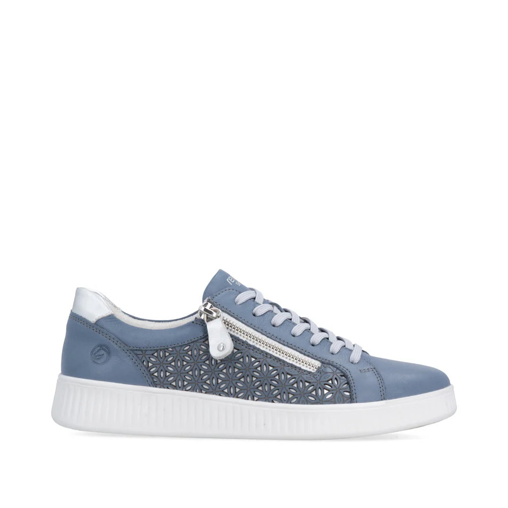 Remonte D2E03-14 Dara Blue Leather Sneaker