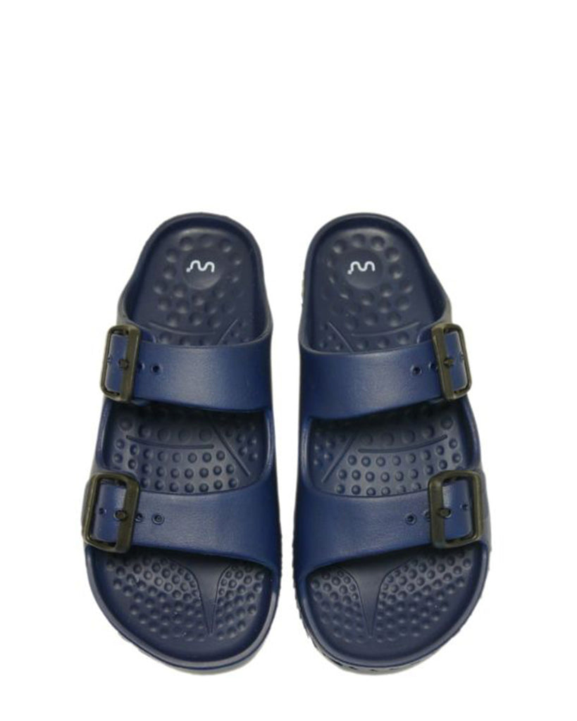 Doubleu Sakura Navy Platform Slide