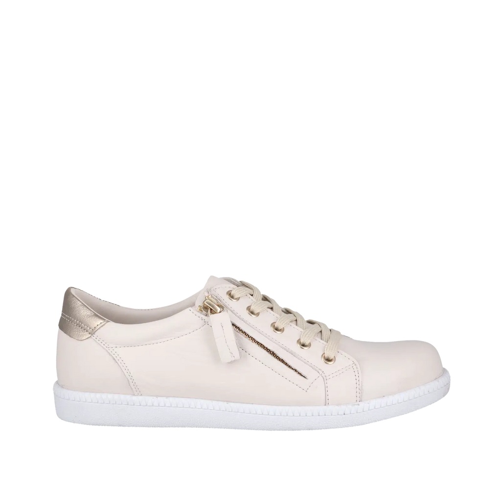 Cabello EG06 Beige Leather Casual Sneaker