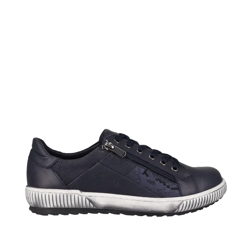 Cabello EG80 Navy Leather Sneaker