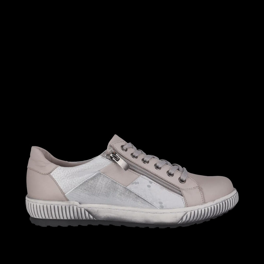 Cabello EG80 Taupe Leather Sneaker