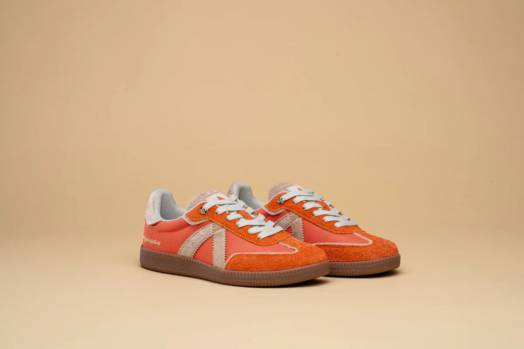 ASFVLT Elite Classic Orange/Tan Pony Hair Sneaker