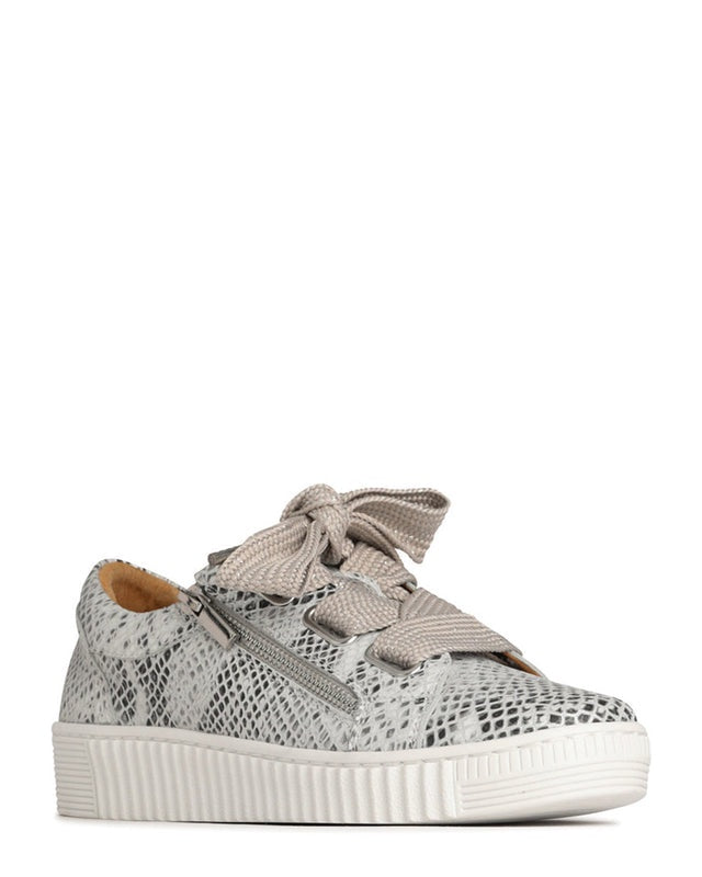 EOS Jovi Silver Snake Sneaker