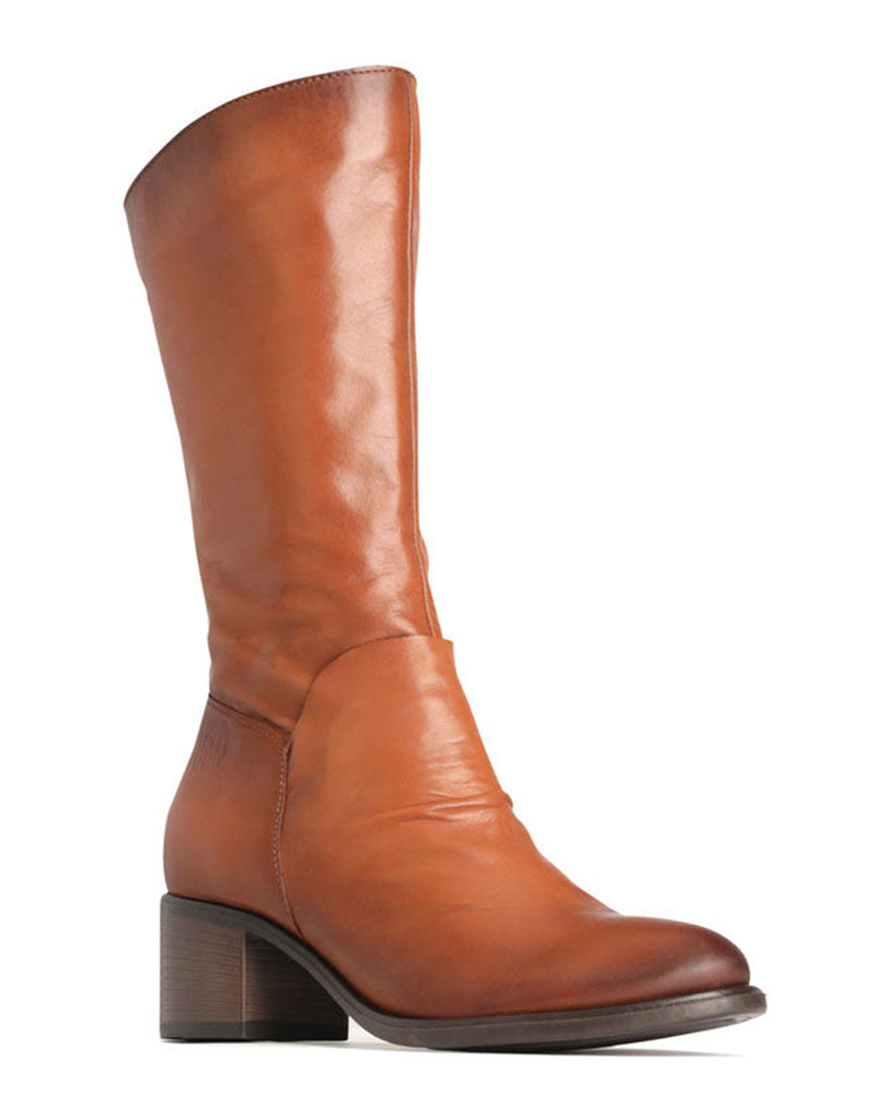 EOS Rochelle Brandy Leather Boots