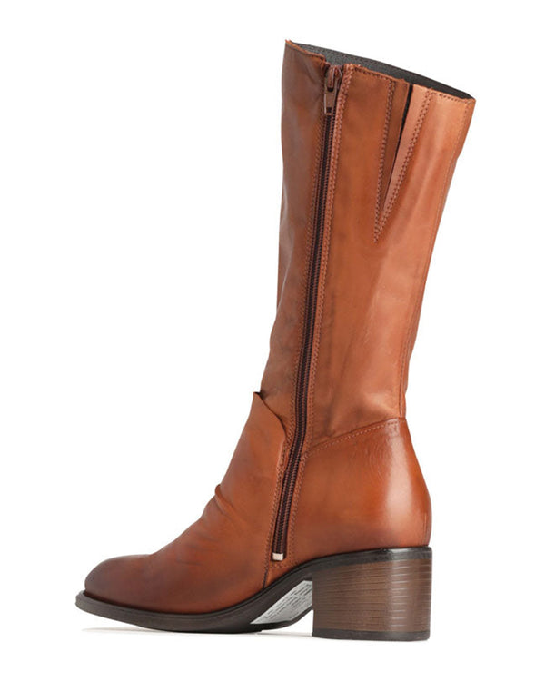 EOS Rochelle Brandy Leather Boots