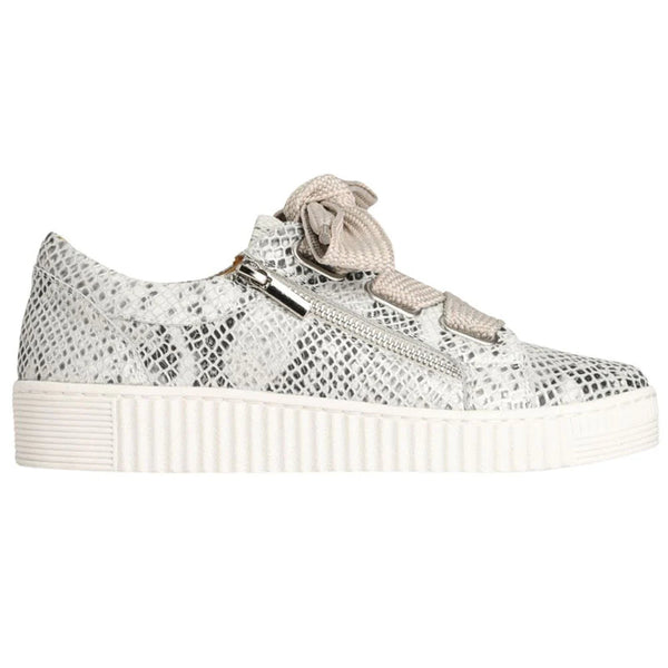 EOS Jovi Silver Snake Sneaker