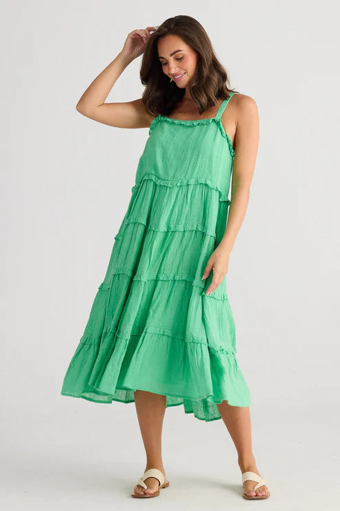 Holiday HC24039 - 2 Alita Apple Gauze Linen Dress