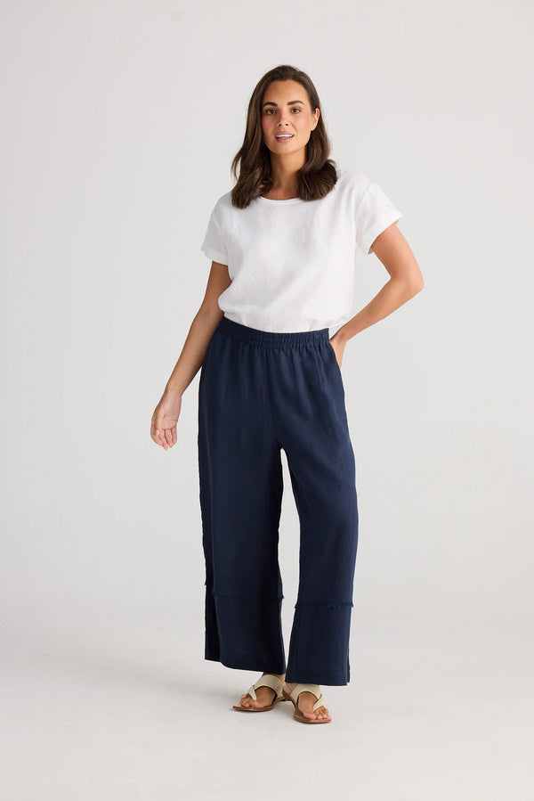 Holiday HC25176-1 Sailor Pant Navy Linen