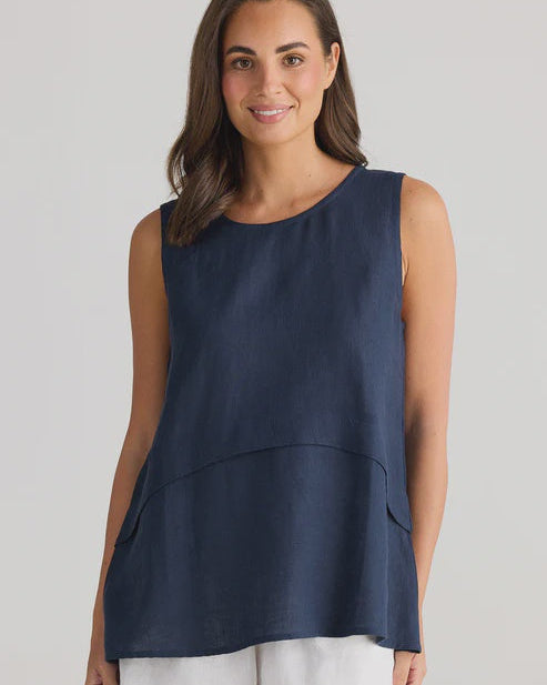 Holiday HC24047-1 St Tropez Tank Top Navy