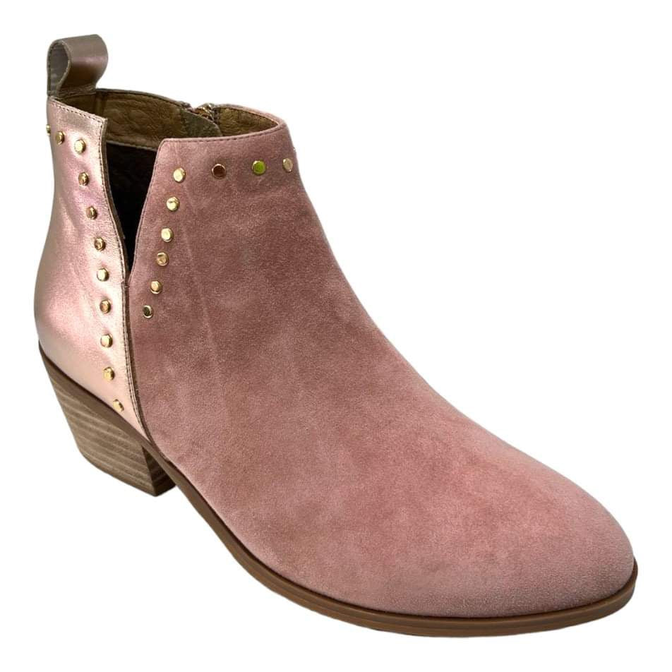 Chrissie Deft Rose Kidd Leather Ankle Boot