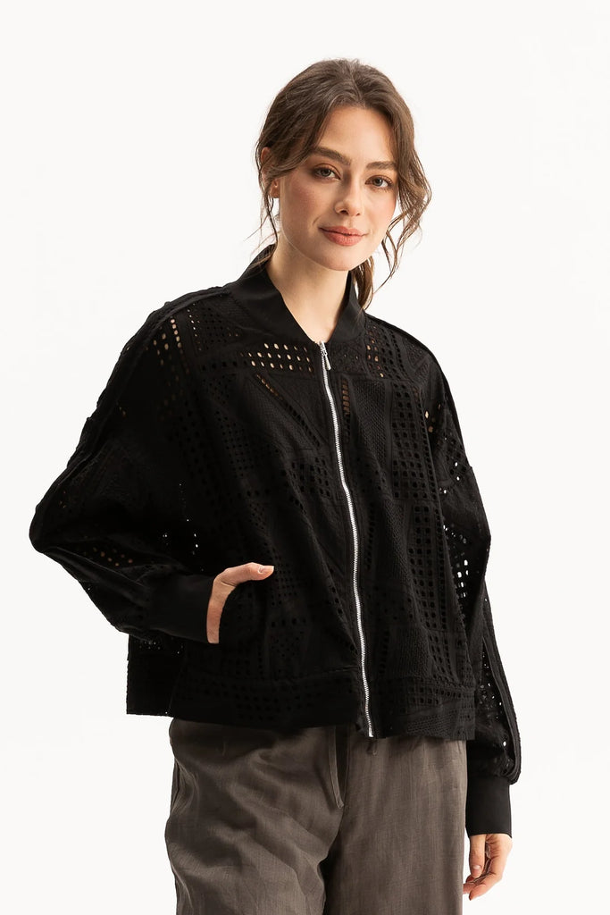 Blacklist Cora Bomber Jacket Black