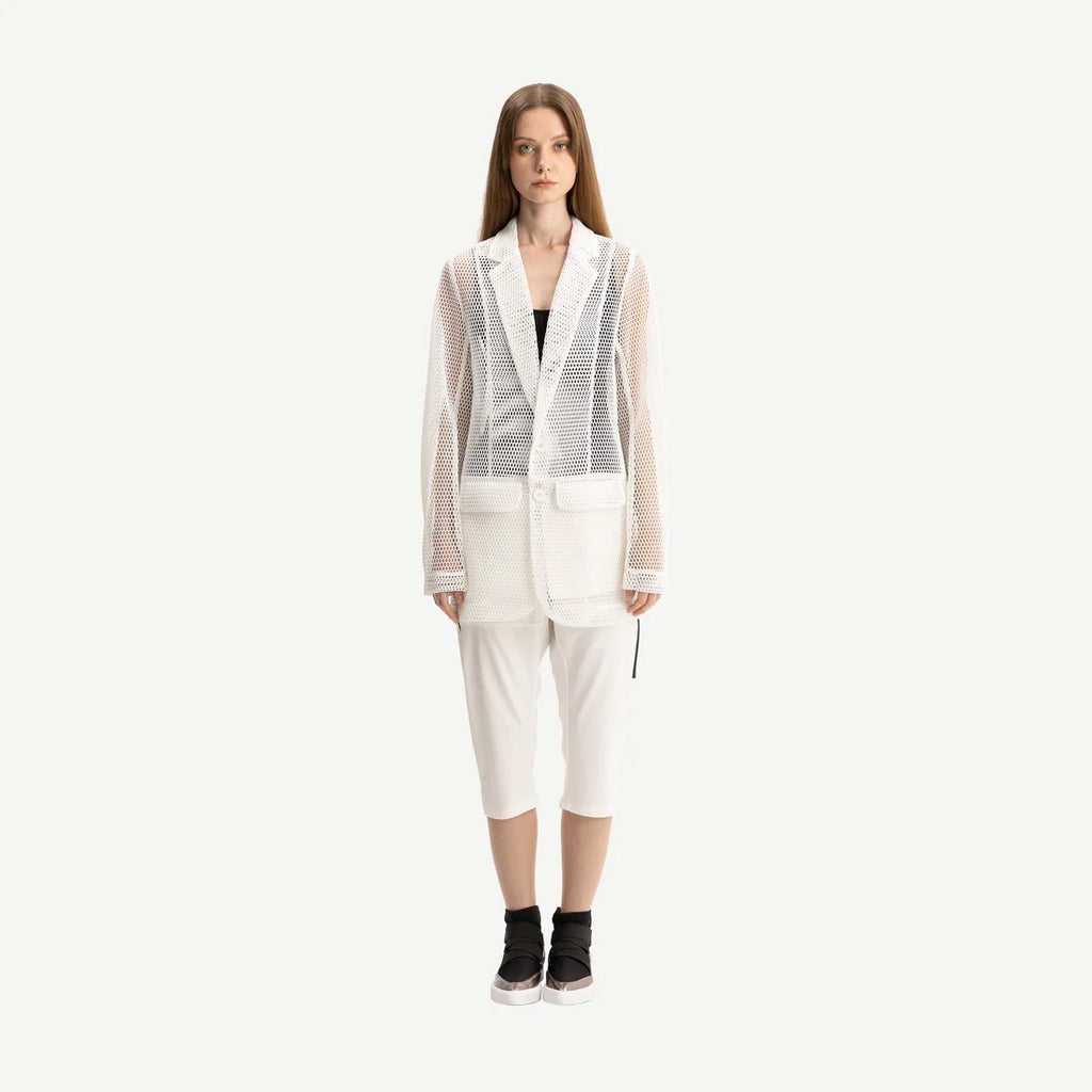 Bone & Arrow Tilly Blazer White