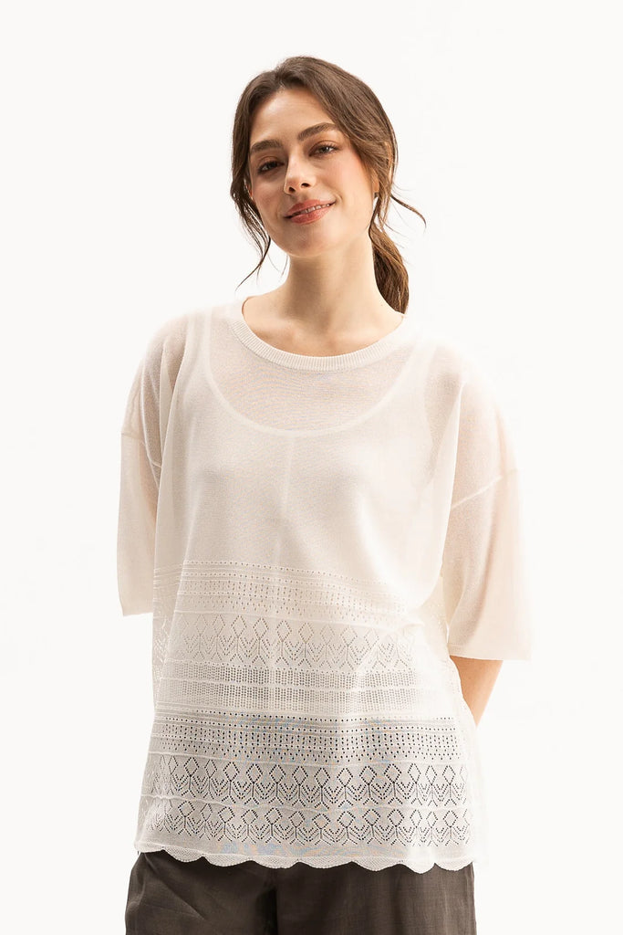 Blacklist Giselle Top White