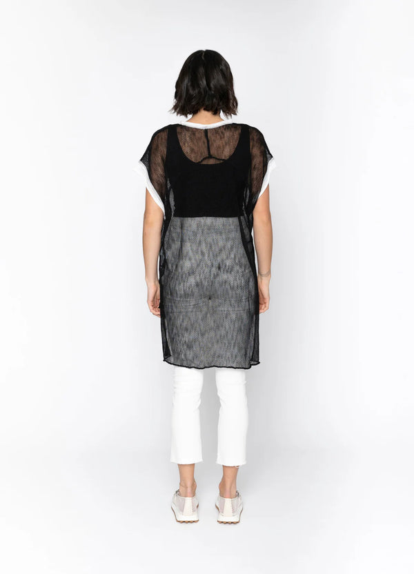 Blacklist Lorenza Tunic Black/ White Trim
