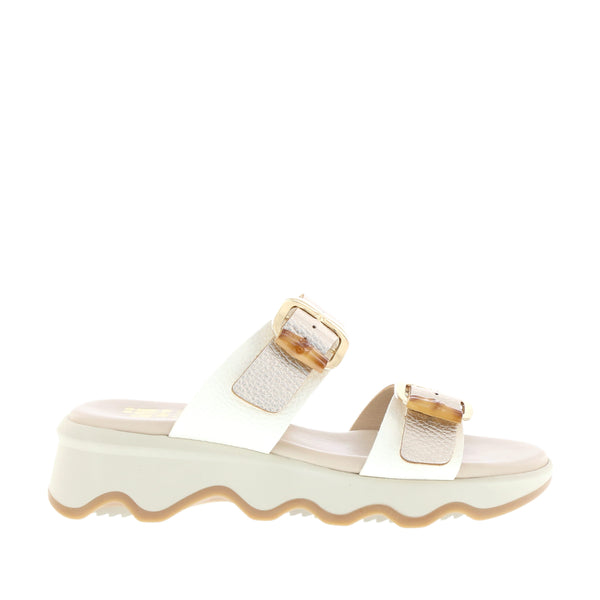 Nu X Neo Cecilia Latte Leather Slide