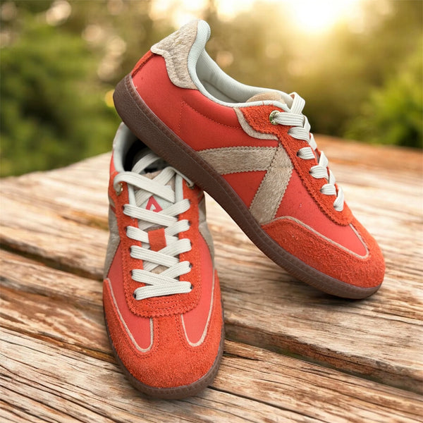 ASFVLT Elite Classic Orange/Tan Pony Hair Sneaker