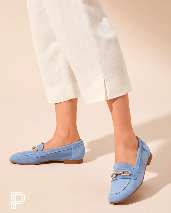 Pitillos 10475 Celeste Suede Leather Shoe