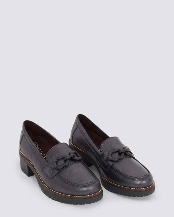 Pitillos 20025 Antracita Leather Loafer