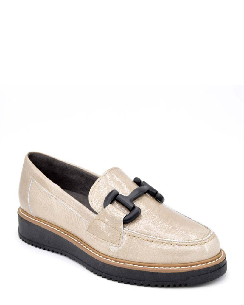 Pitillos 5392 Piedra Taupe Patent Leather Loafer