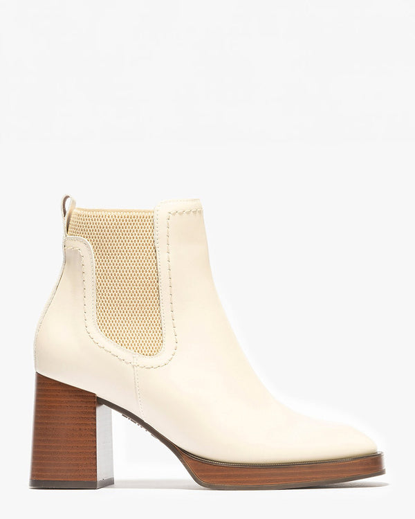 Pitillos 5483 Crema Leather Ankle Boot